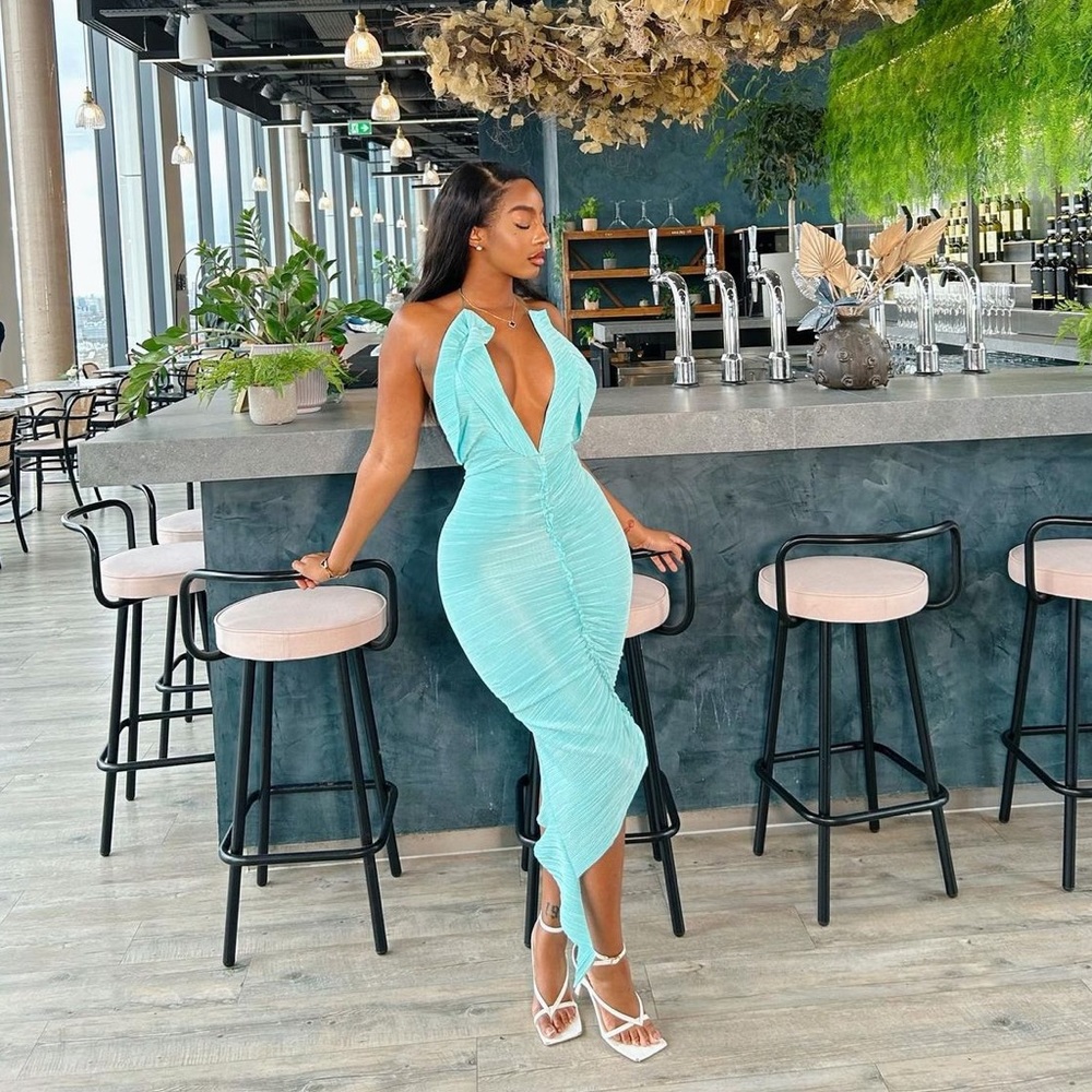 Fashjonn Tiffany Blue dress
